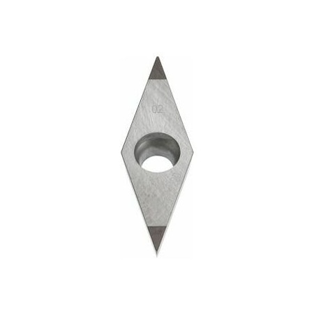 Garant CBN Turning Insert, Diamond, VCGW160402, for Cast Iron 265478 G
